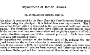 By 1893, Deputy Superintendent General of Indian affairs Hayter Reed was deeply concerned over the number of students who were running away from the school, writing to E. McColl, the local Indian Affairs Inspector about …the frequent desertions of the pupils from the institution. I am also informed that, although your office has been notified of this unsatisfactory state of affairs, no steps have been taken to remedy it.